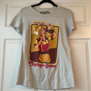 Pop Art Coping With Stress Tee